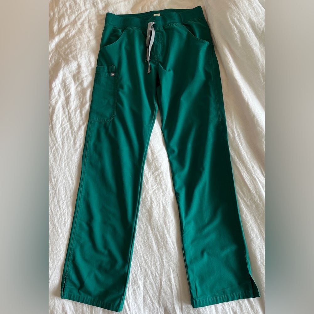 Figs Kade Scrub Pants - Medium Tall - Hunter Green